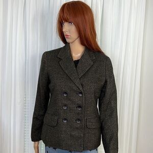 Coldwater Creek Double Breasted Jacket 6P